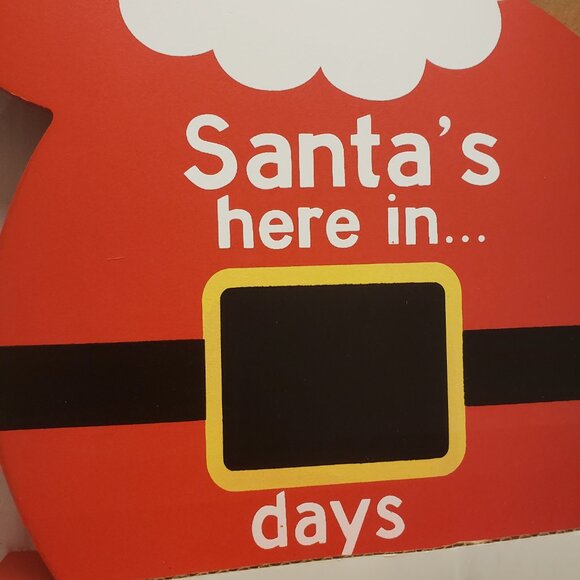 Wonder Co. Christmas Santa Countdown Chalkboard - Picture 4 of 5
